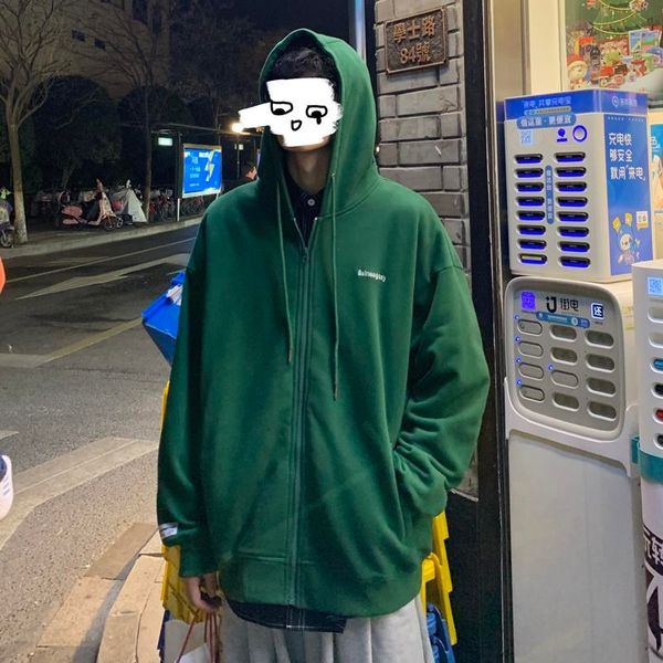 beautiful dirty shop spring korean alphabet tide hooded cardigan sweater coat harbor wind bf loose sweater sports, Black;brown
beautiful dirty shop spring korean alphabet tide hooded cardigan sweater coat harbor wind bf loose sweater sports, Black;brown