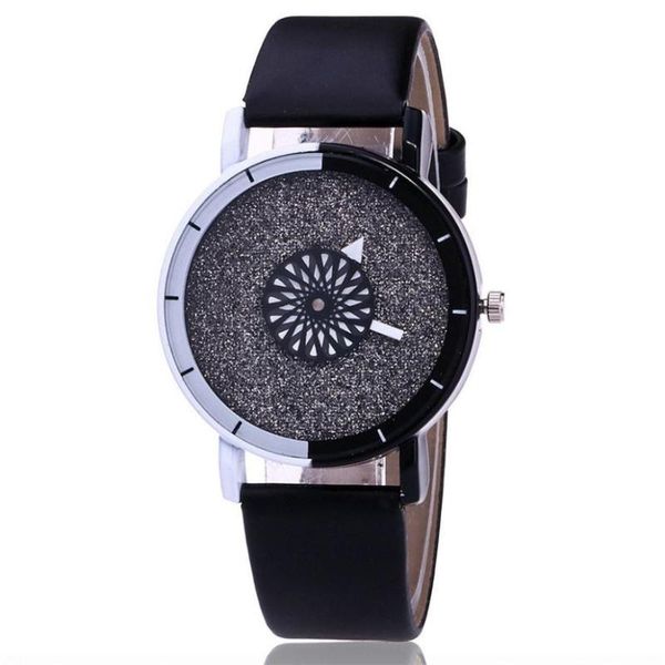 ladies watch unique dial design women watch leather strap quartz wristwatches fashion creative clock kol saati #w, Slivery;brown
ladies watch unique dial design women watch leather strap quartz wristwatches fashion creative clock kol saati #w, Slivery;brown