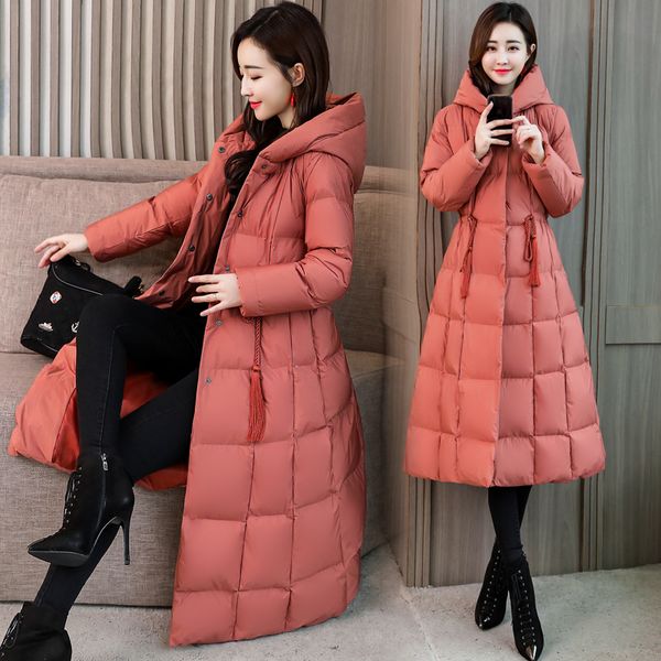 hooded winter women parka long down cotton coat female puffer jacket padded abrigos mujer invierno 2020 kj2624, Black
hooded winter women parka long down cotton coat female puffer jacket padded abrigos mujer invierno 2020 kj2624, Black