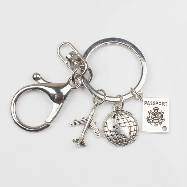 ancient silver aircraft globe passport keychain keyring fashion women men around the world designer keychain travel stewardess gift, Slivery;golden
ancient silver aircraft globe passport keychain keyring fashion women men around the world designer keychain travel stewardess gift, Slivery;golden