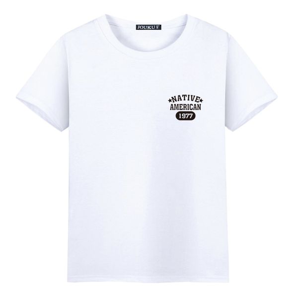 native a shirts spring and summer men's cotton t-shirts round collar half sleeves, leisure loose size undershirt supre me oc, Black
native a shirts spring and summer men's cotton t-shirts round collar half sleeves, leisure loose size undershirt supre me oc, Black