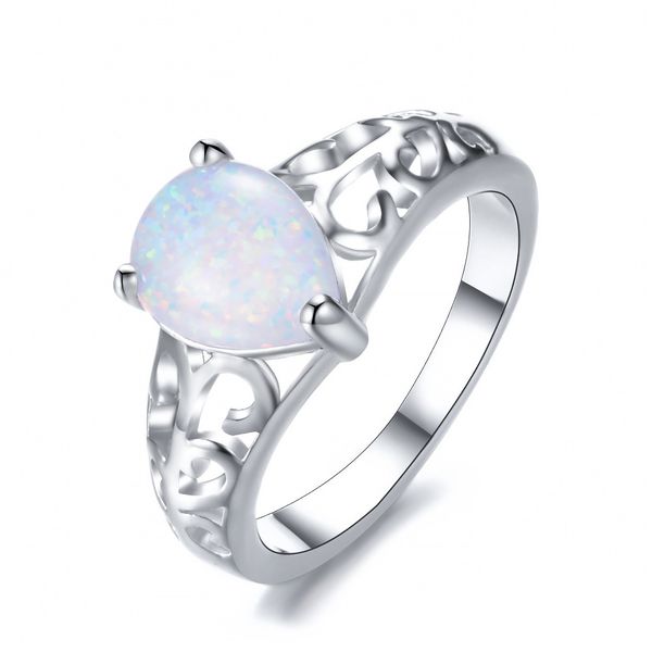luckyshine 6 pcs/1lot florid shiny drop antique white fire opal gems silver rings weddiing family friend holiday gift rings, Golden;silver
luckyshine 6 pcs/1lot florid shiny drop antique white fire opal gems silver rings weddiing family friend holiday gift rings, Golden;silver