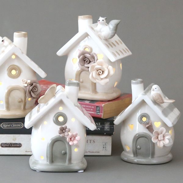 creative fashion ceramic home decoration crafts furnishings ceramic candlestick night light ornaments mini house candlestick
creative fashion ceramic home decoration crafts furnishings ceramic candlestick night light ornaments mini house candlestick