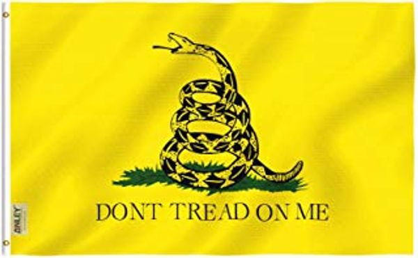 high supply gadsden flag snake flag tea party banner dont tread on me flag 3x5 ft polyester rattle with grommets double stitched
high supply gadsden flag snake flag tea party banner dont tread on me flag 3x5 ft polyester rattle with grommets double stitched