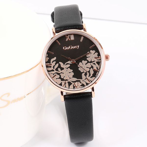 gogoey brand women watches flowers design ladies wrist watches rose gold female watch clock zegarki, Slivery;brown
gogoey brand women watches flowers design ladies wrist watches rose gold female watch clock zegarki, Slivery;brown