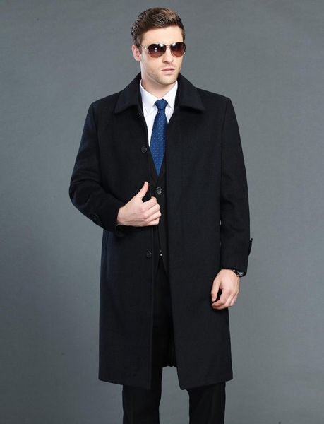 new arrival fashion winter overcoat clothes men thicker casual x-long covered button mens wool coat plus size m-4xl, Black
new arrival fashion winter overcoat clothes men thicker casual x-long covered button mens wool coat plus size m-4xl, Black