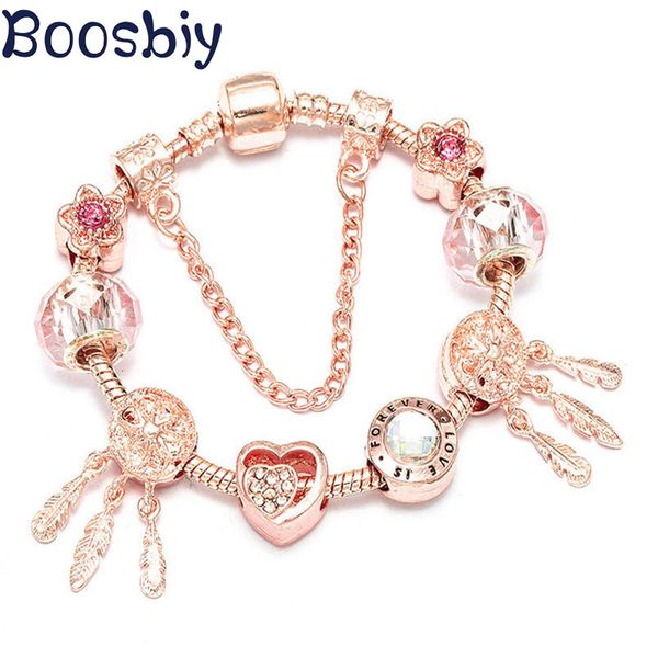 boosbiy rose gold chain charm bracelet with dreamcatcher beads for women girl diy design charm jewelry gift, Golden;silver
boosbiy rose gold chain charm bracelet with dreamcatcher beads for women girl diy design charm jewelry gift, Golden;silver