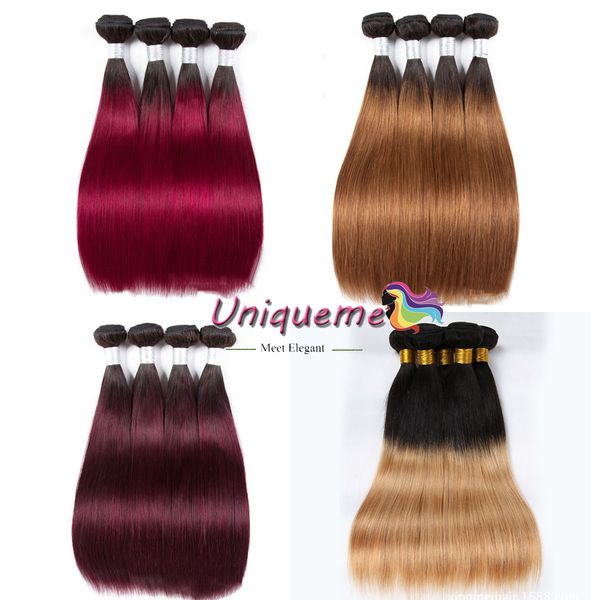 ombre hair extension silky straight brazilian human hair weave 3 4 bundles 1b/red burgundy 1b/27 30 #99j brazilian hair straight
ombre hair extension silky straight brazilian human hair weave 3 4 bundles 1b/red burgundy 1b/27 30 #99j brazilian hair straight