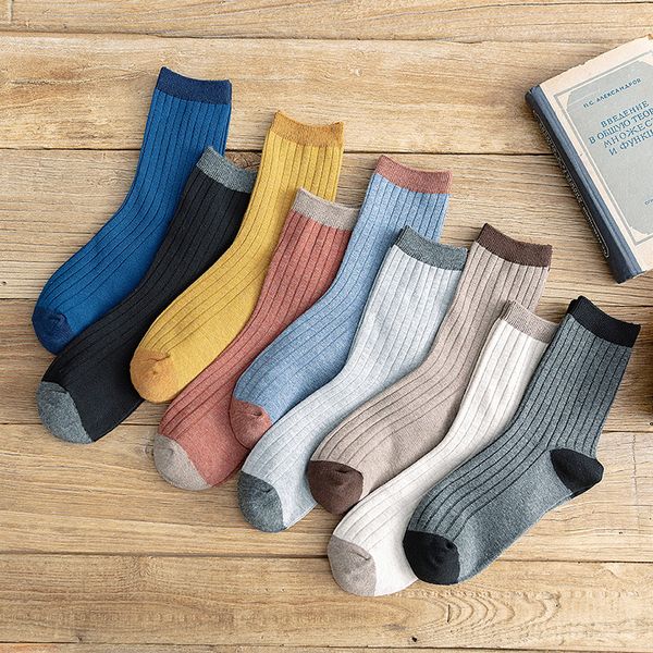 9 colors socks for men cotton harajuku male casual solid color sock autumn winter man warm socks sox meias, Black
9 colors socks for men cotton harajuku male casual solid color sock autumn winter man warm socks sox meias, Black