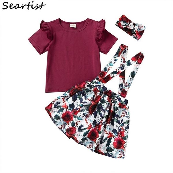 toddler baby girls floral strap skirt+short sleeve purple t-shirt ruched outfits set vestido roupa infantil roupas infantis 30, White
toddler baby girls floral strap skirt+short sleeve purple t-shirt ruched outfits set vestido roupa infantil roupas infantis 30, White