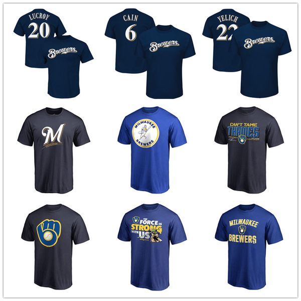 Brewers Baseball Jersey Milwaukee mens designer t-shirts 22 Christian Yelich 21 Shaw 6 Cain 24 Jesus Aguilar Fans Tops Tees printed Logos
Brewers Baseball Jersey Milwaukee mens designer t-shirts 22 Christian Yelich 21 Shaw 6 Cain 24 Jesus Aguilar Fans Tops Tees printed Logos