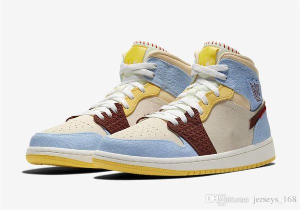 2020 new 1 mid fearless basketball shoes cu2803-200 women mens designer sneakers baskets 1s maison chateau rouge trainers, White;red
2020 new 1 mid fearless basketball shoes cu2803-200 women mens designer sneakers baskets 1s maison chateau rouge trainers, White;red