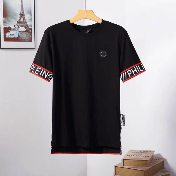 pp2019 brand men's t-shirt fashion men's designer short-sleeved high-quality cotton t-shirt t-shirt size m-3xl, Black;blue
pp2019 brand men's t-shirt fashion men's designer short-sleeved high-quality cotton t-shirt t-shirt size m-3xl, Black;blue