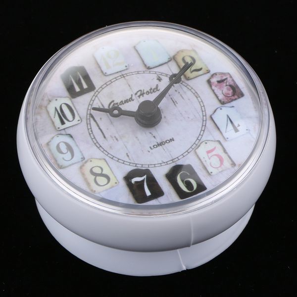 european style small waterproof round clock for bathroom suction up mirror window clock, pink/ white
european style small waterproof round clock for bathroom suction up mirror window clock, pink/ white