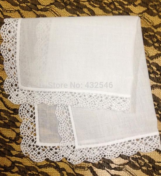 set of 12 fashion hankies white cotton crochet lace wedding bridal handkerchiefs perfect scallop design for weddings gifts 12x12, Blue;purple
set of 12 fashion hankies white cotton crochet lace wedding bridal handkerchiefs perfect scallop design for weddings gifts 12x12, Blue;purple