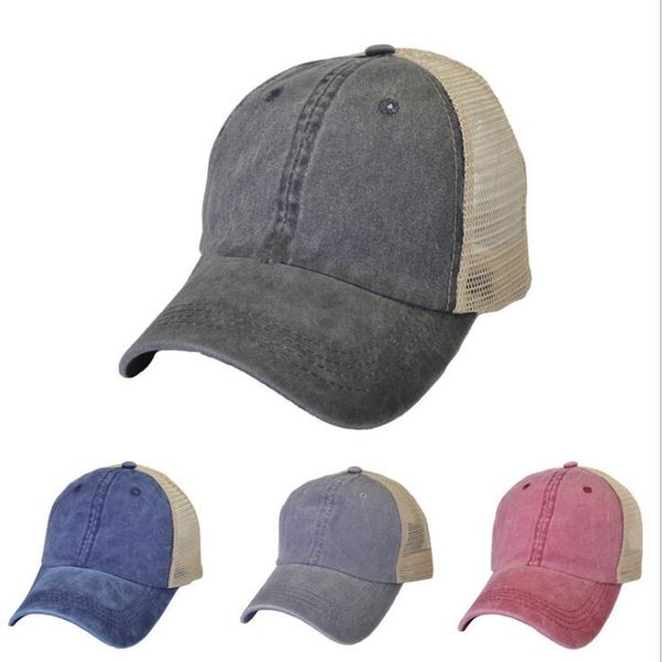 dhl washed baseball cap ponytail hat vintage dyed low profile adjustable caps classic plain mesh hats dad snapback, Yellow
dhl washed baseball cap ponytail hat vintage dyed low profile adjustable caps classic plain mesh hats dad snapback, Yellow