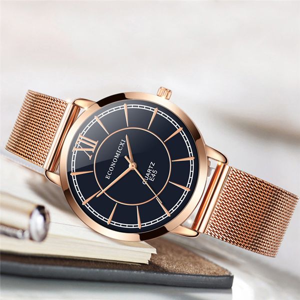 ultra-thin roes gold watch women quartz watches stainless stainless steel mesh belt bracelet watches female clock relogio gift#b, Slivery;brown
ultra-thin roes gold watch women quartz watches stainless stainless steel mesh belt bracelet watches female clock relogio gift#b, Slivery;brown