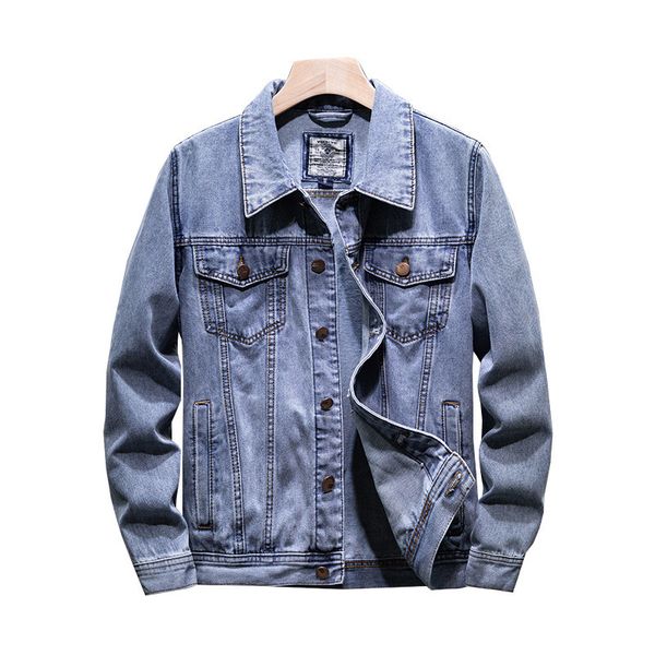 kimsere mens casual denim jackets spring autumn classic jean trucker jacket outerwear for man button down closure s-4xl, Black;brown
kimsere mens casual denim jackets spring autumn classic jean trucker jacket outerwear for man button down closure s-4xl, Black;brown