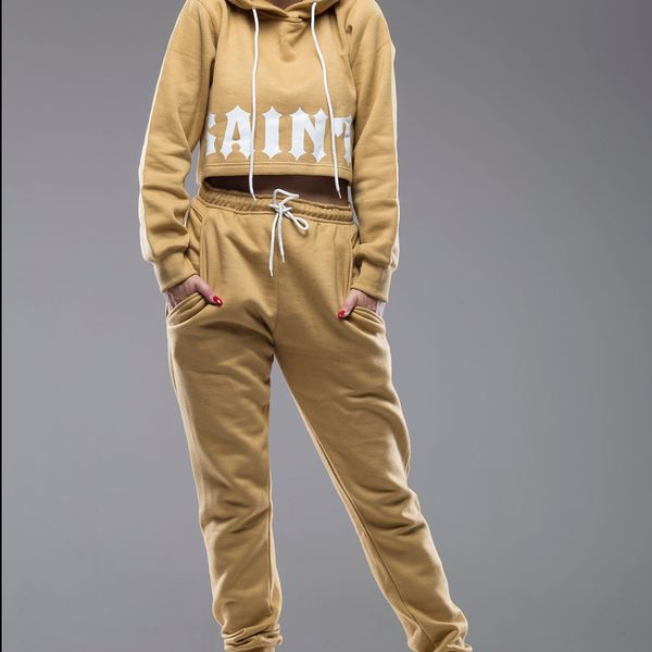 2019 женская одежда даже шапка пупок свитер костюм twinset, Gray
2019 женская одежда даже шапка пупок свитер костюм twinset, Gray