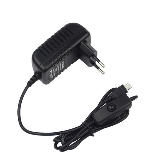 50pcs 5v 2.5a power supply adapter eu / us / uk / au plug charger with on/off switch cable for raspberry pi 3b+ /3b
50pcs 5v 2.5a power supply adapter eu / us / uk / au plug charger with on/off switch cable for raspberry pi 3b+ /3b
