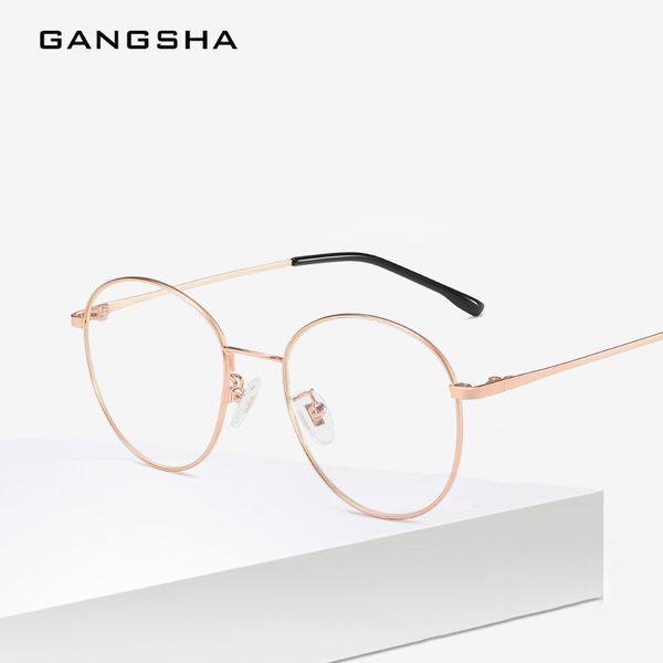 gangsha round glasses optical glasses frames for women alloy computer frame eyeglasses eyewear frame oculos 8002, Black
gangsha round glasses optical glasses frames for women alloy computer frame eyeglasses eyewear frame oculos 8002, Black