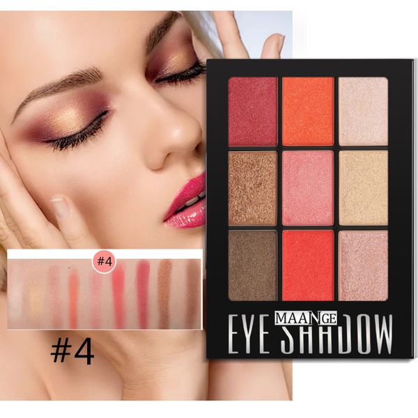 maange eye shadow palette 9 colors women new cosmetic matte cream makeup palette shimmer multicolor eyeshadow+brush set 19l0711
maange eye shadow palette 9 colors women new cosmetic matte cream makeup palette shimmer multicolor eyeshadow+brush set 19l0711