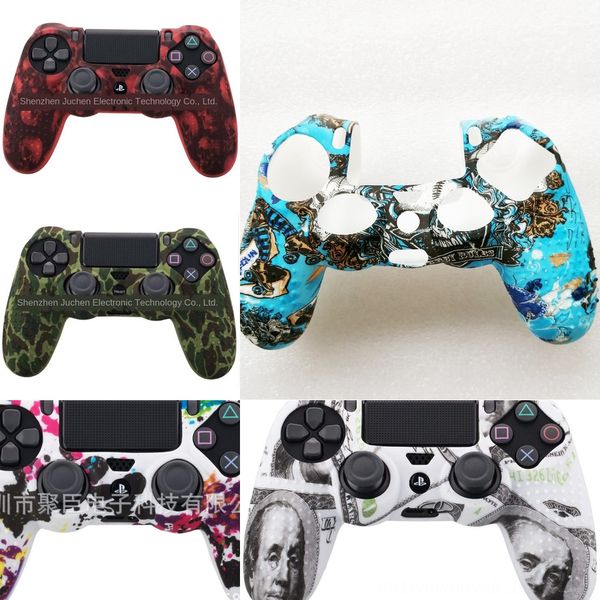uprkc black silicone red soft blue rubber skin gel non-slip case cover for ps4 controller
uprkc black silicone red soft blue rubber skin gel non-slip case cover for ps4 controller