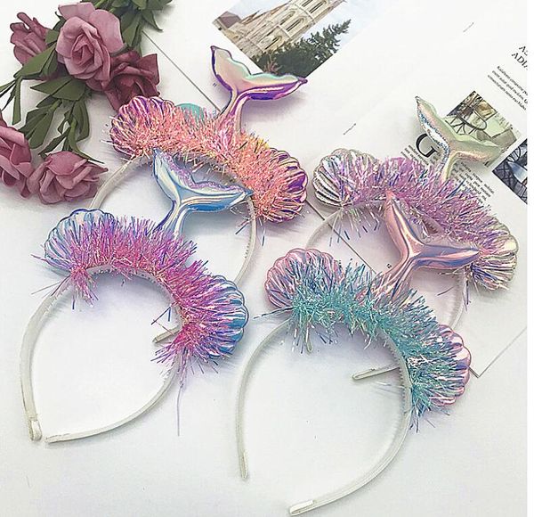 fashion cute glitter mermaid tail hairbands solid party cosplay hair sticks princess boutique hair accessories flower animal headband, Slivery;white
fashion cute glitter mermaid tail hairbands solid party cosplay hair sticks princess boutique hair accessories flower animal headband, Slivery;white