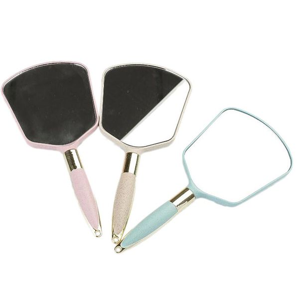 handheld mirror with handle bathroom mirror wall mounted with hook hole for vanity makeup home salon travel use(random color
handheld mirror with handle bathroom mirror wall mounted with hook hole for vanity makeup home salon travel use(random color