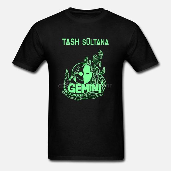 gemini tash sultana indie short sleeve regular tees black men's t-shirt, White;black
gemini tash sultana indie short sleeve regular tees black men's t-shirt, White;black