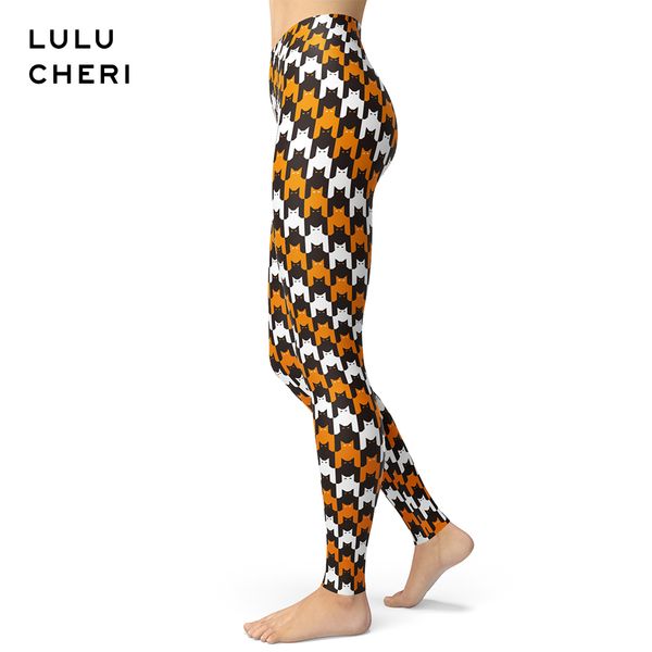 2019 animal plaid dense print leggings for women girls fashion brushed buttery soft skinny workout fitness breathable trousers, Black
2019 animal plaid dense print leggings for women girls fashion brushed buttery soft skinny workout fitness breathable trousers, Black