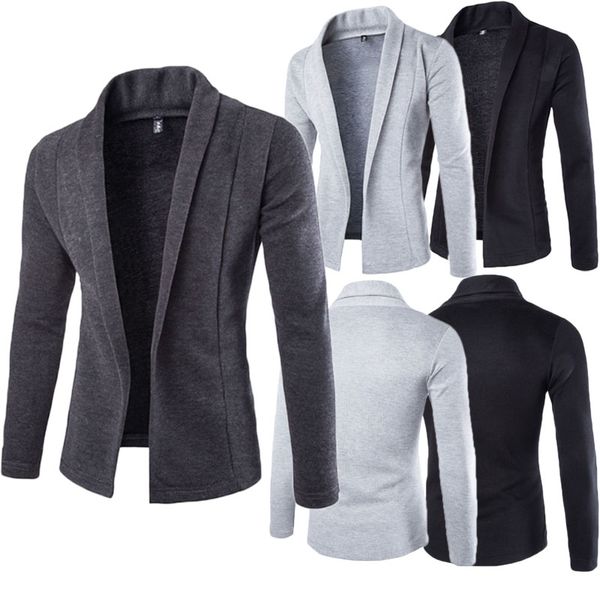 мода осень зима мужская повседневная slim fit solid no button suit blazer business work coat куртка верхняя одежда для начинающих на рабочем, Black;brown
мода осень зима мужская повседневная slim fit solid no button suit blazer business work coat куртка верхняя одежда для начинающих на рабочем, Black;brown