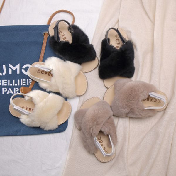 girls designer sandals children brand sandal kids sandal with fur childrens comfortable casual shoes summer fluat heel shoe 2020 new style, Black;red
girls designer sandals children brand sandal kids sandal with fur childrens comfortable casual shoes summer fluat heel shoe 2020 new style, Black;red