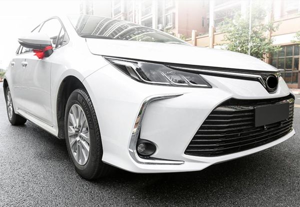 for toyota corolla e210 sedan 2019 2020 abs plastic front fog light lamp decoration strips cover trim car styling
for toyota corolla e210 sedan 2019 2020 abs plastic front fog light lamp decoration strips cover trim car styling