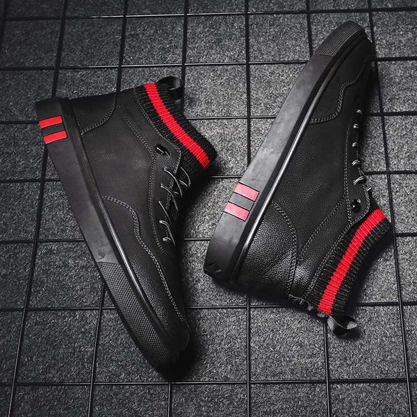 autumn and winter casual trend men's shoes in the korean version of the socks set of casual shoes wild trend dress, Black
autumn and winter casual trend men's shoes in the korean version of the socks set of casual shoes wild trend dress, Black