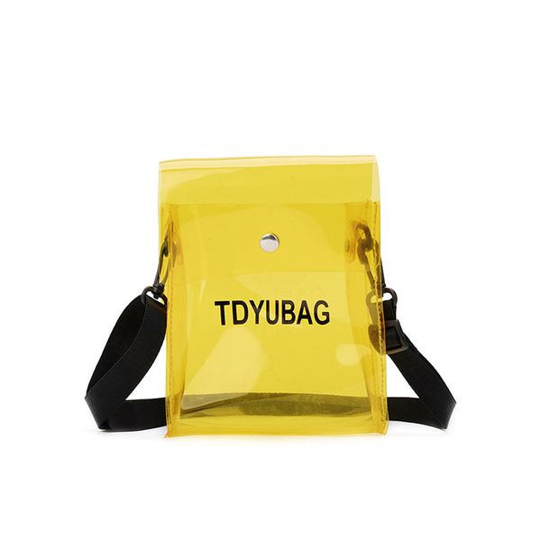 fashion lady letter print women bag transparent pvc jelly waterproof mobile phone shoulder messenger bag mini sac
fashion lady letter print women bag transparent pvc jelly waterproof mobile phone shoulder messenger bag mini sac