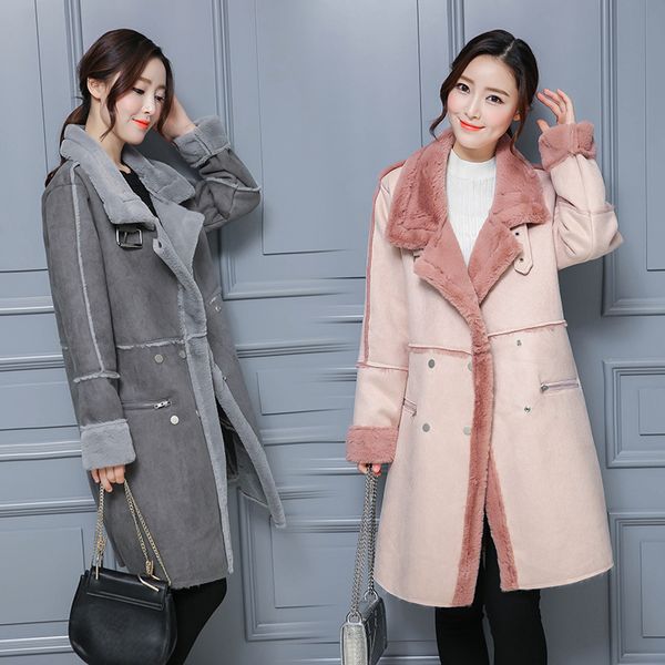mumuzi womens long sleeves faux fur coat winter jacket parka sheepskin faux fur overcoat coat women parka mujer invierno 2019, Black
mumuzi womens long sleeves faux fur coat winter jacket parka sheepskin faux fur overcoat coat women parka mujer invierno 2019, Black