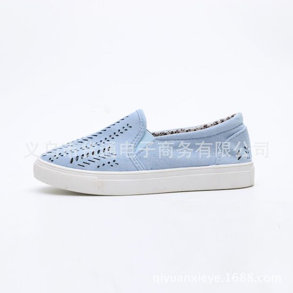 2019 new autumn europe and america solid color large size flat with hollow round head solid color women's casual shoes, Black
2019 new autumn europe and america solid color large size flat with hollow round head solid color women's casual shoes, Black