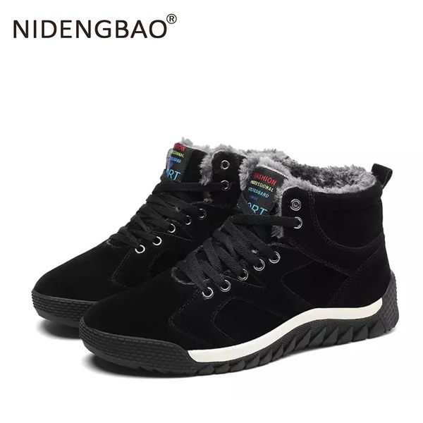 men winter hiking shoes with fur waterproof warm outdoor sneakers male leather snow boots climbing trekking shoes big size 39-47
men winter hiking shoes with fur waterproof warm outdoor sneakers male leather snow boots climbing trekking shoes big size 39-47