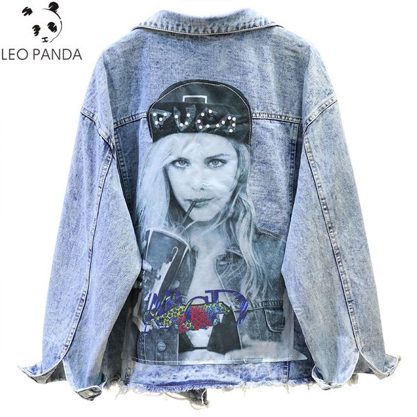 2019 new spring autumn women jeans jacket casual nail bead sticking cloth loose coats jackets vintage denim jacket, Black;brown
2019 new spring autumn women jeans jacket casual nail bead sticking cloth loose coats jackets vintage denim jacket, Black;brown