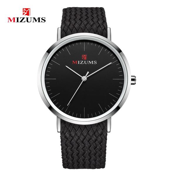 mizums thin men's quartz watch deluxe fashion waterproof simple watch canvas nylon strap wristwatch hours relogio masculino, Slivery;brown
mizums thin men's quartz watch deluxe fashion waterproof simple watch canvas nylon strap wristwatch hours relogio masculino, Slivery;brown