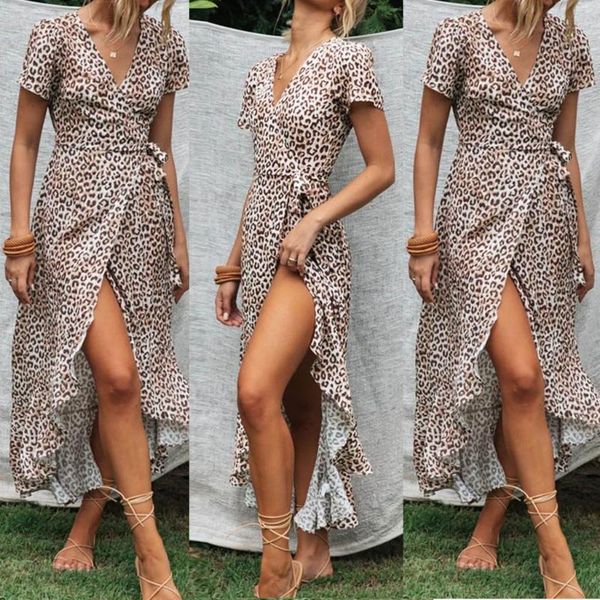leopard print dress women 2020 summer fashion vestidos night party club dresses lace-up ruffled beachwear dresses #w, Black;gray
leopard print dress women 2020 summer fashion vestidos night party club dresses lace-up ruffled beachwear dresses #w, Black;gray