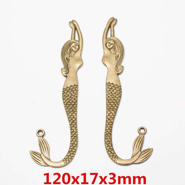 10pcs 120mm antique bronze vintage long hair stick mermaid hairstick metal hairpin diy hairwear hair jewelry bookmark fashion, Golden;white
10pcs 120mm antique bronze vintage long hair stick mermaid hairstick metal hairpin diy hairwear hair jewelry bookmark fashion, Golden;white