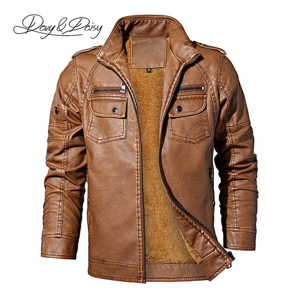 davydaisy 2019 new arrival men pu leather jacket motorcycle fashion autumn winter warm coat man brand plus size 4xl dct-276, Black;brown
davydaisy 2019 new arrival men pu leather jacket motorcycle fashion autumn winter warm coat man brand plus size 4xl dct-276, Black;brown