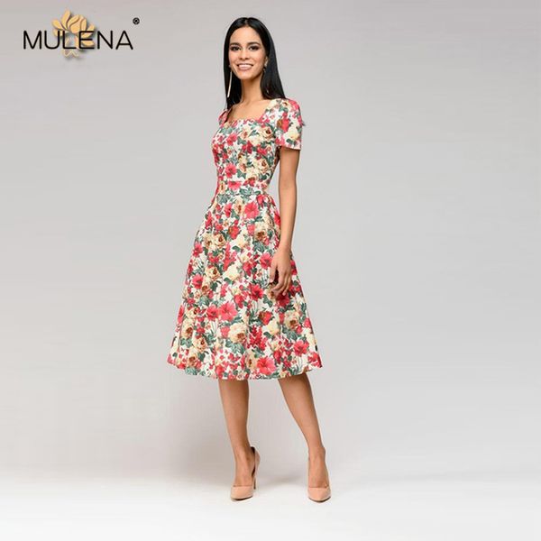 casual square collar short sleeves floral dress women elegant print office lady knee length dresses summer bohemian a line dress, Black;gray
casual square collar short sleeves floral dress women elegant print office lady knee length dresses summer bohemian a line dress, Black;gray