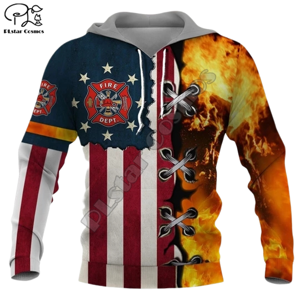 men firefighter usa flag printed 3d hoodies firemen sweatshirts women pullover jacket tracksuit pullover coat 04, Black
men firefighter usa flag printed 3d hoodies firemen sweatshirts women pullover jacket tracksuit pullover coat 04, Black