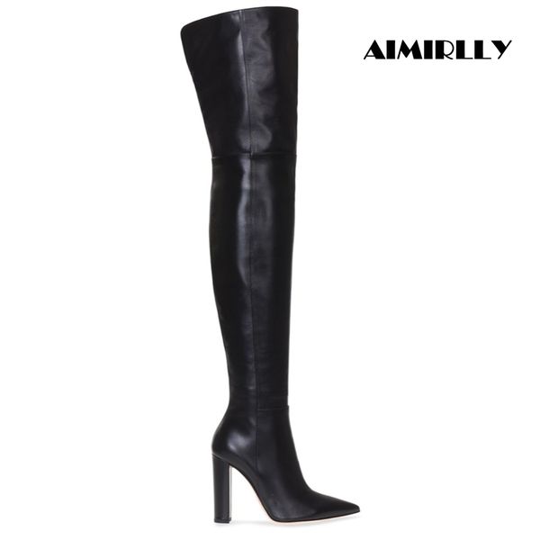 aimirlly fashion women winter boots pointed toe block heel over the knee boots short zipper winter thigh long black nude
aimirlly fashion women winter boots pointed toe block heel over the knee boots short zipper winter thigh long black nude