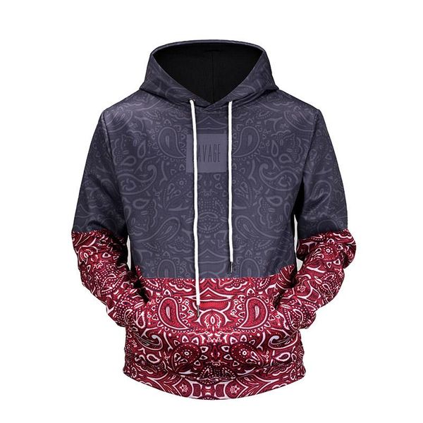 floral stitching 3d printed men 's hooded hoodies funny design drawstring hoodies man new breathable, Black
floral stitching 3d printed men 's hooded hoodies funny design drawstring hoodies man new breathable, Black