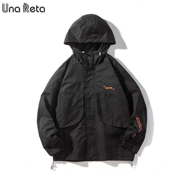 una reta jacket man 2020 new harajuku cool black coat with hooded korean style men's clothing streetwear print jackets for men, Black;brown
una reta jacket man 2020 new harajuku cool black coat with hooded korean style men's clothing streetwear print jackets for men, Black;brown