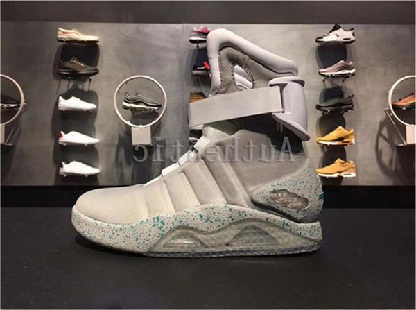 2019 air mag back to the future glow in the dark gray boots sneakers marty mcfly led shoes black mag marty mcflys sneakers with box
2019 air mag back to the future glow in the dark gray boots sneakers marty mcfly led shoes black mag marty mcflys sneakers with box